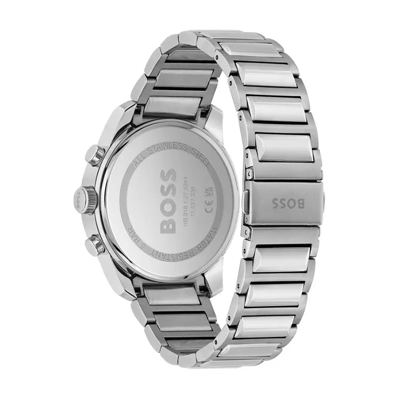 Hugo Boss Trace Series Chronograph Blue Dial Men's Watch- 1514007